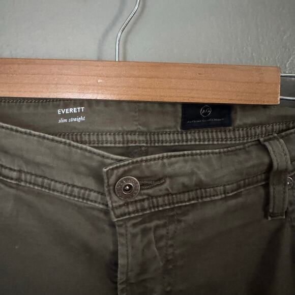 AG ADRIANO GOLDSCHMIED Everett Slim Straight Jeans Size 38X30 casual - Picture 4 of 8